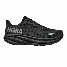 Hoka One One Men's Clifton 9 Black/Black Gore-Tex Quick Footwear Every Use