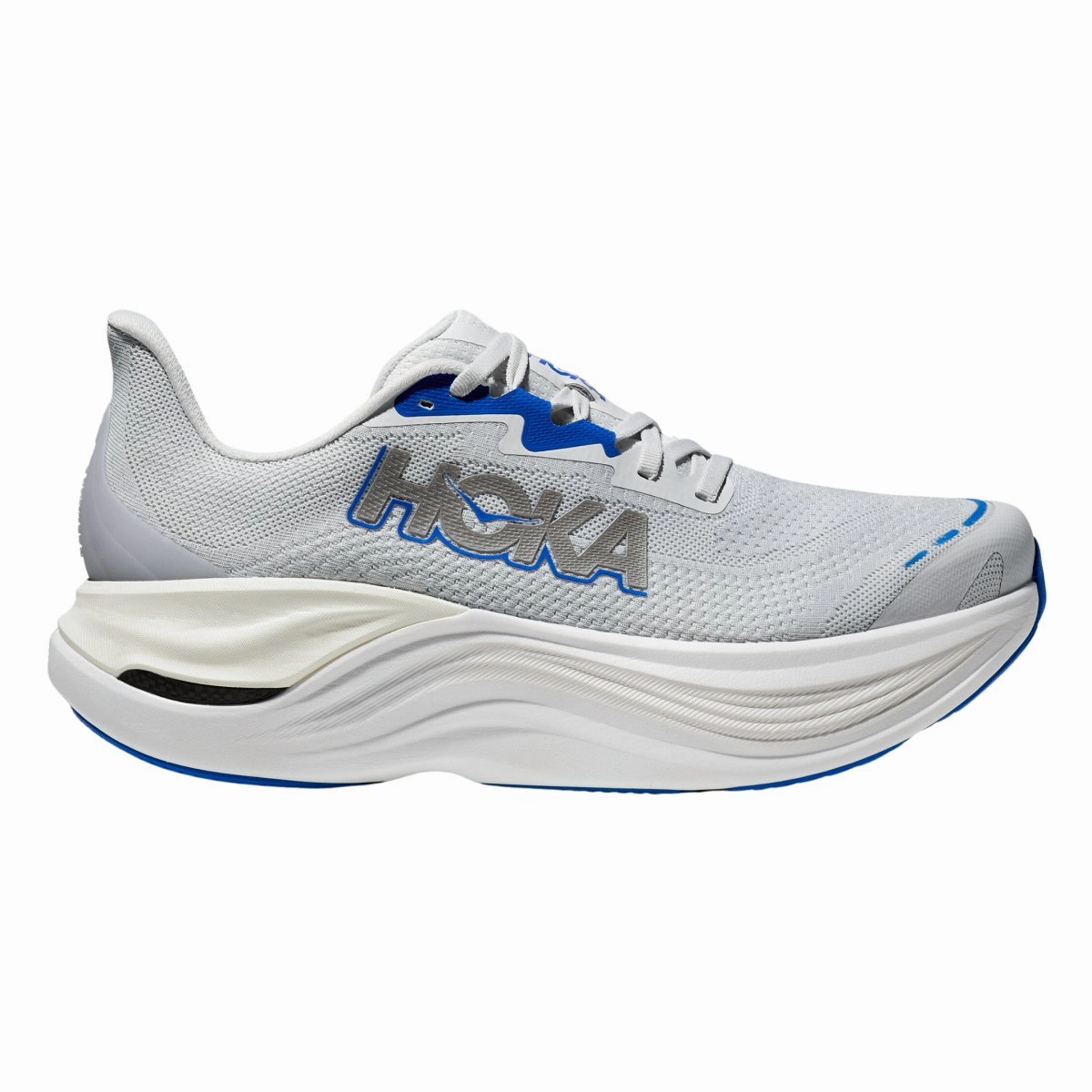 City Hustle Heel Fit Hoka One One Men's Skyward X Cosmic Grey/Silver