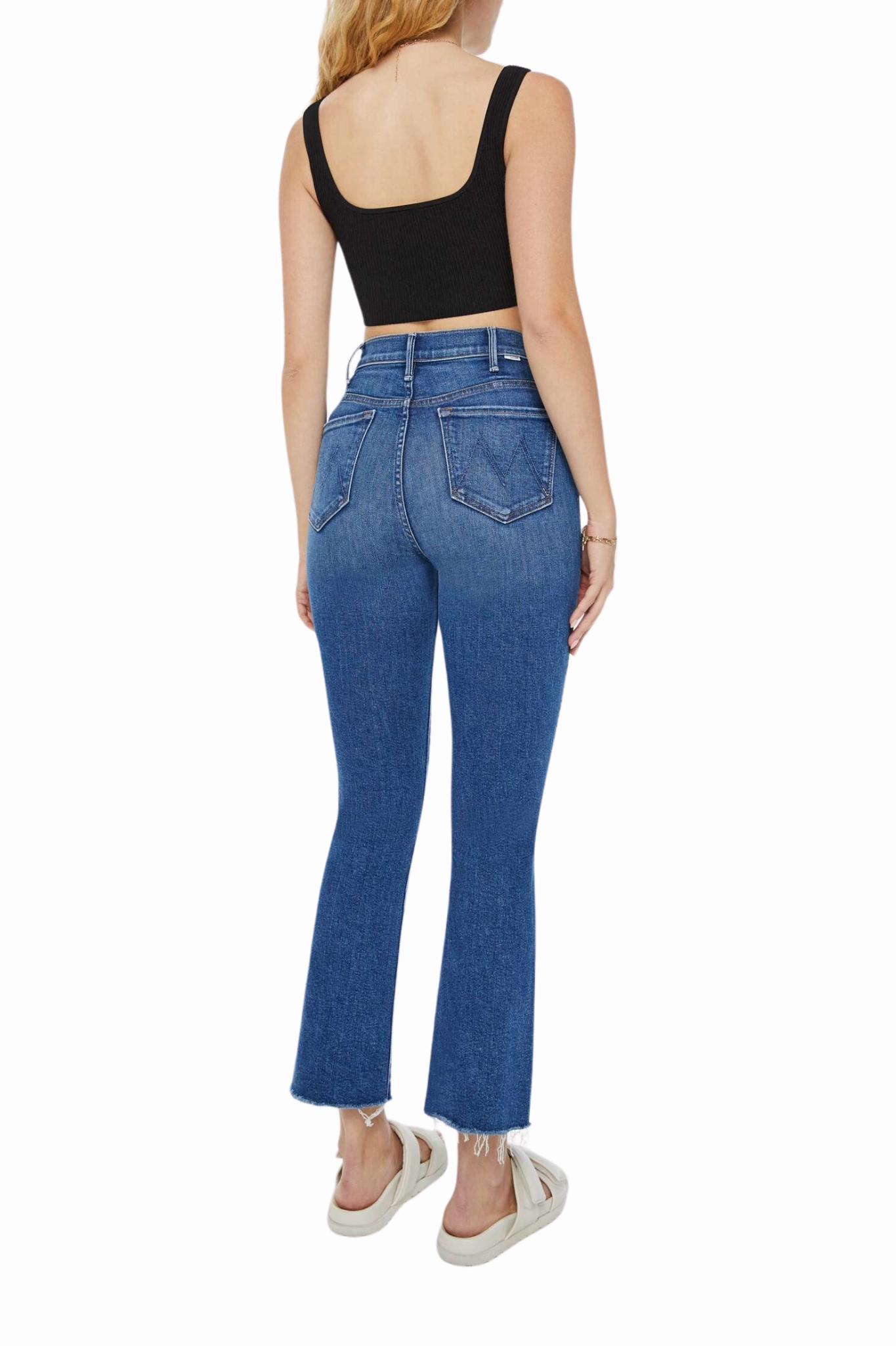 Hustler Ankle Fray in Grasping at Straws Neutral Smooth