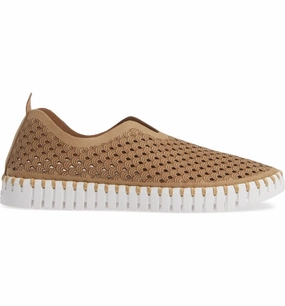 Ilse Jacobsen Women's Tulip 139 Latte Perforated Anti Friction Insole Thickened Collar