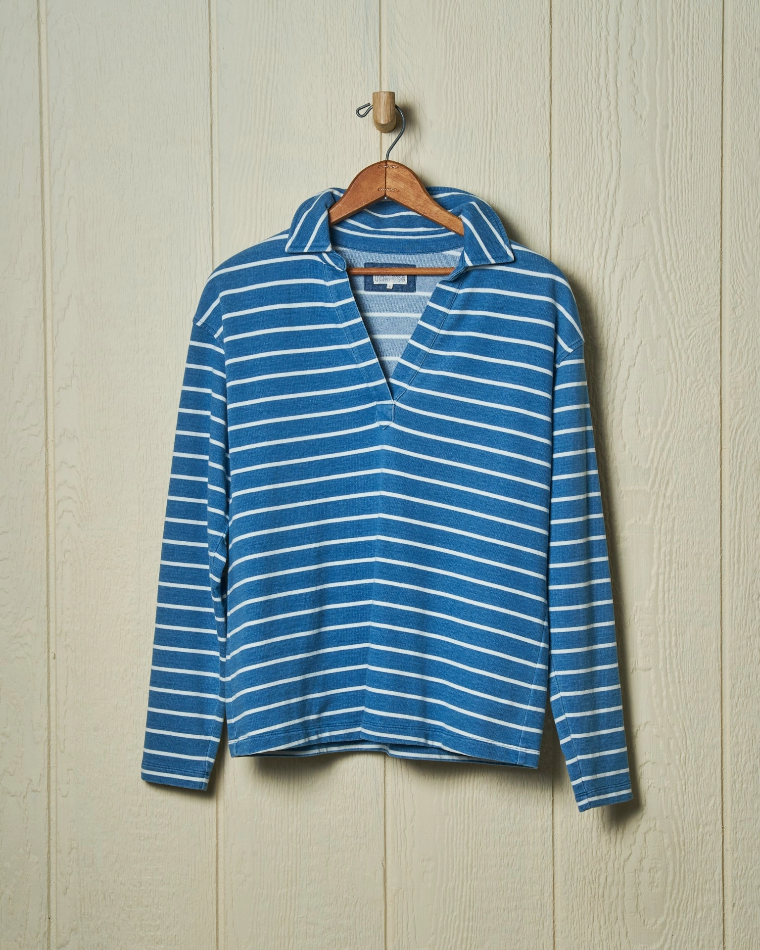 Indigo Inlet Pullover in ??? Indigo/White Stripe retro look