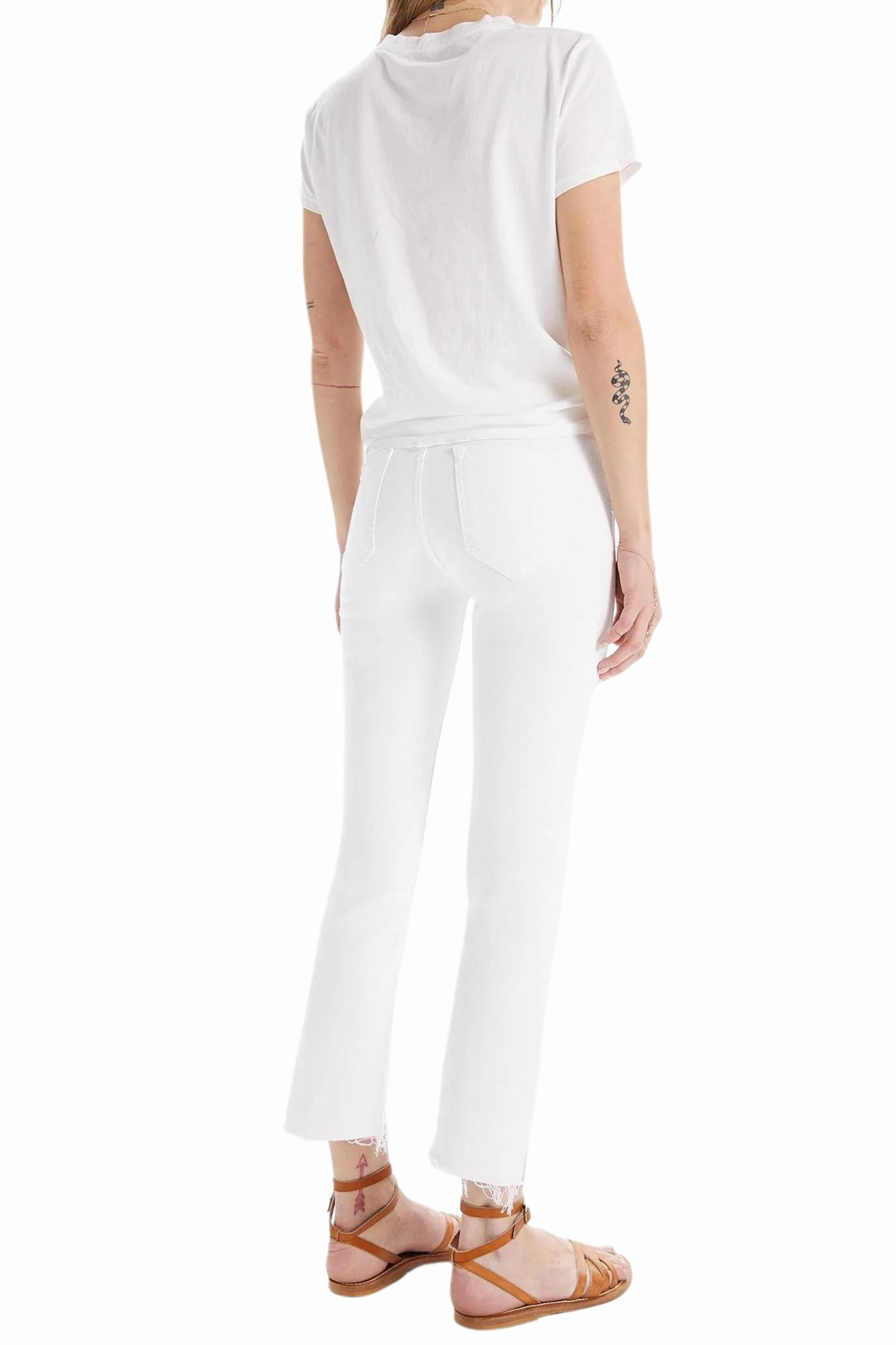 Insider Crop Step Fray in Fairest of Them All Sleek Option