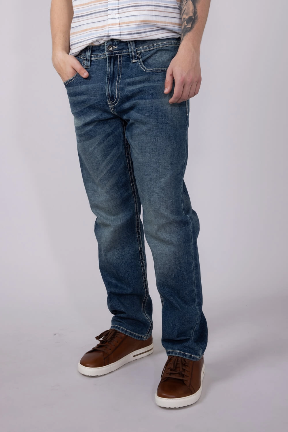 Axel Jeans Danny Athletic Jeans for Men | AXMB0038-RUNOFF Softened Lining Effortless casual