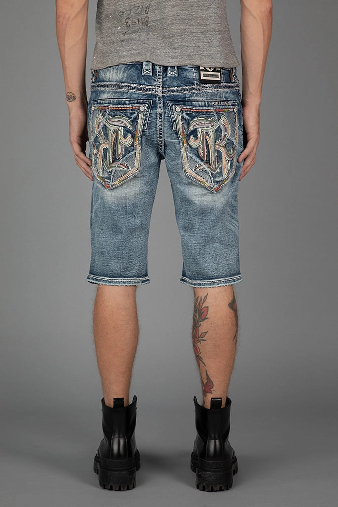 silk blend Beach Ready Shorts Jeth Denim Shorts