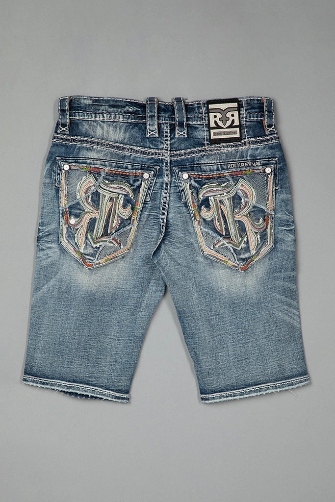 Jeth Denim Shorts Antibacterial GussetDesign