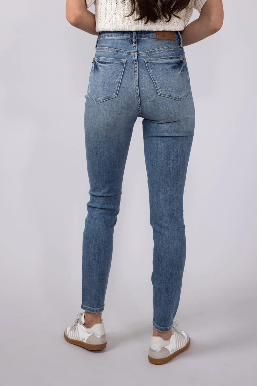 Judy Blue High-Rise Clean Skinny Jeans for Women | 88767REG Party Look Classic Wear