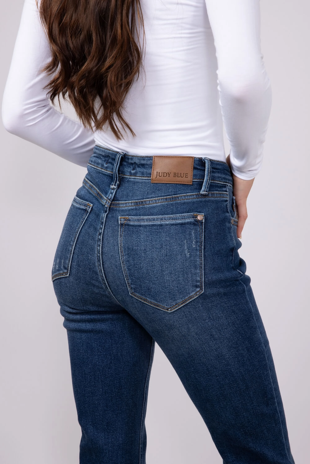 High Quality Holiday Vibes Winter Warmth Judy Blue High Rise Vintage Kick Flare Jeans for Women | 88982REG