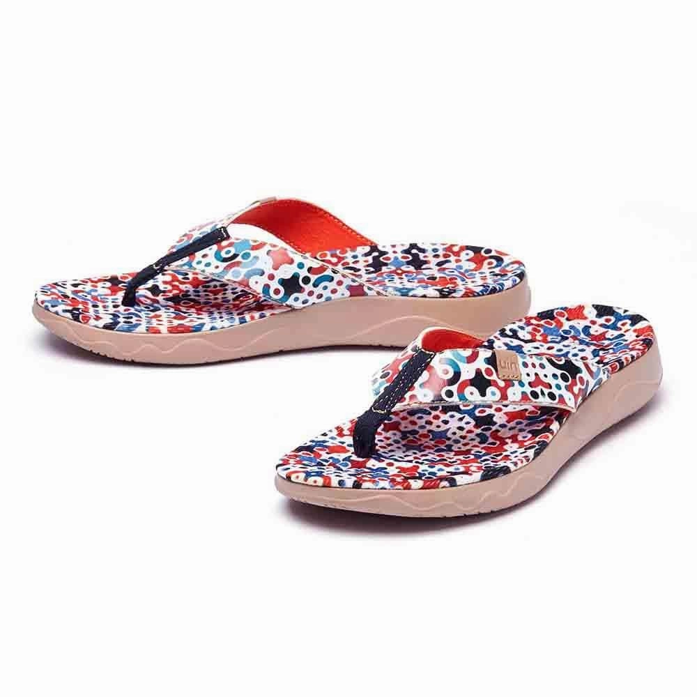 Beach Walk Jumble Women Majorca Flip Flops