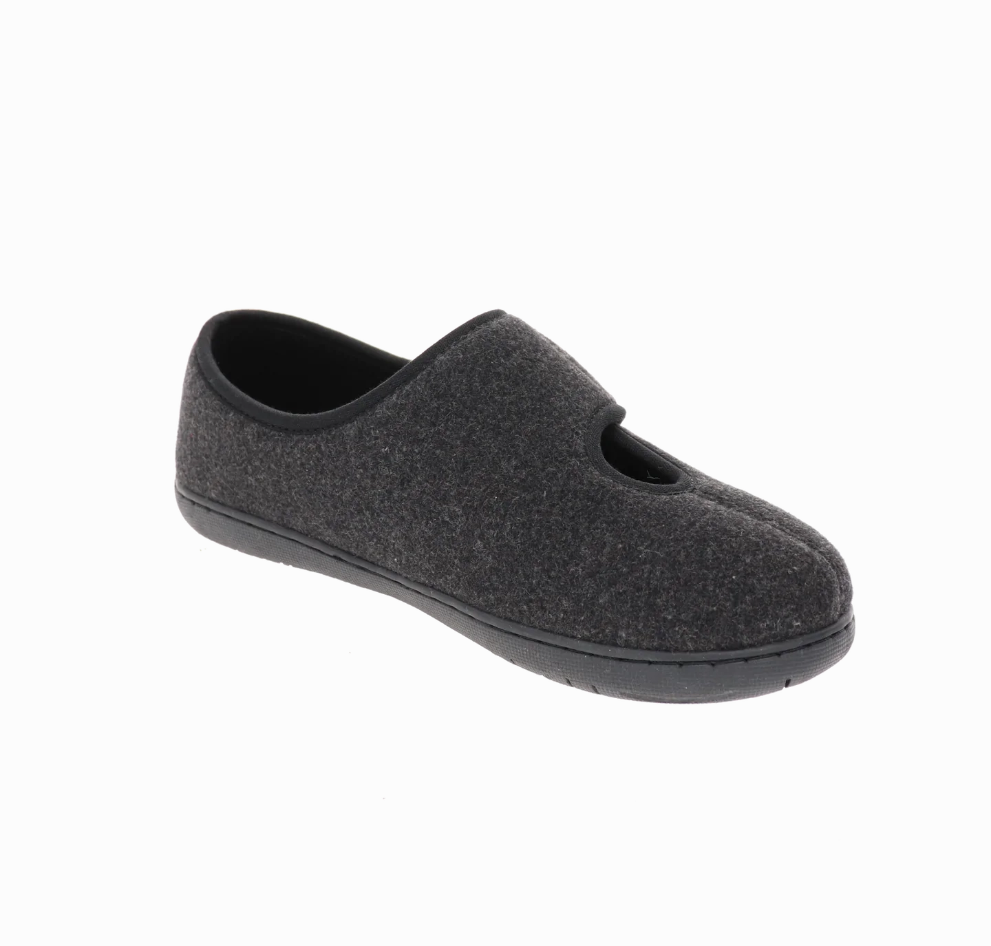 Kendale M2 Black Slipper Weatherproof Stitching Meal Go