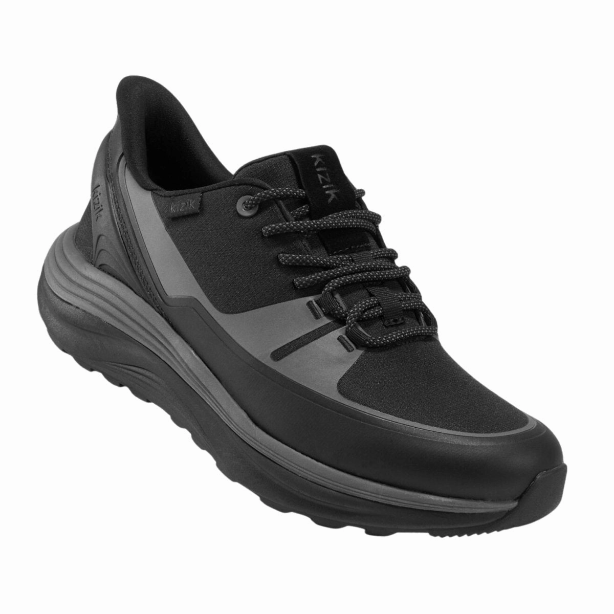 Quick Flow All-Weather Design Kizik Men's London All-Terrain Black/Poppyseed