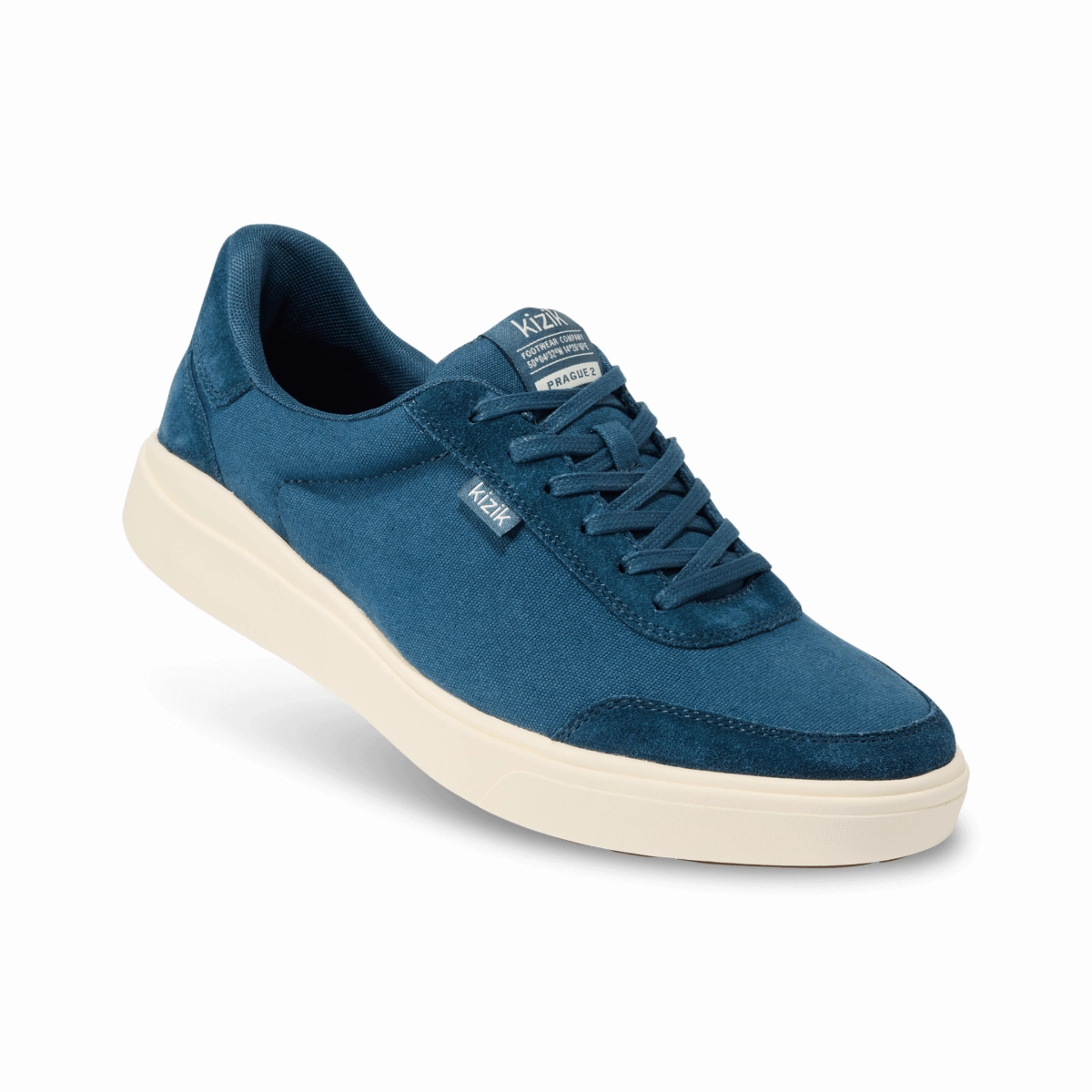 Superior shock absorption Heel Balance Kizik Men's Prague 2 Reflecting Pond