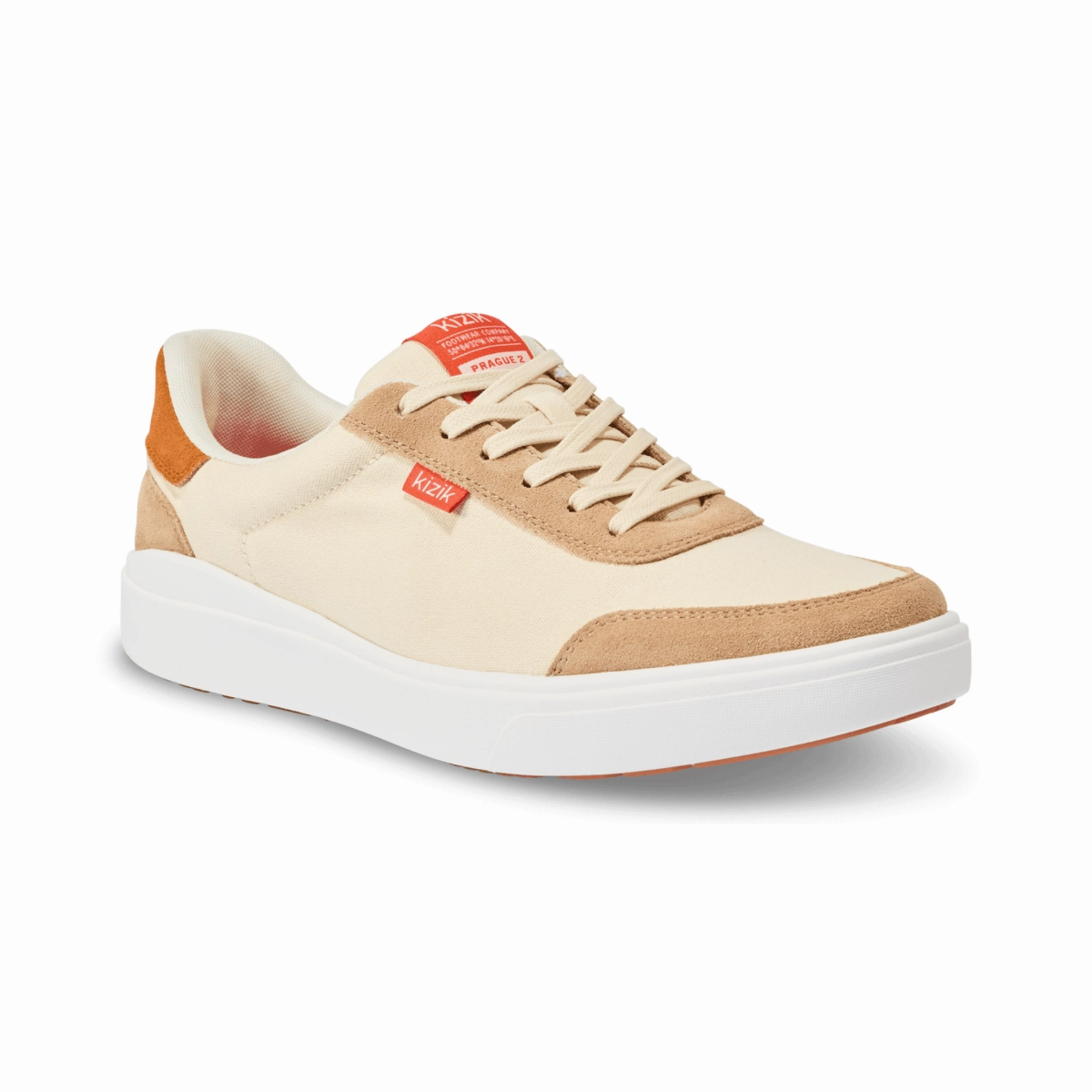 Kizik Men's Prague 2 Whitecap Grey Agility Step Shock Wear