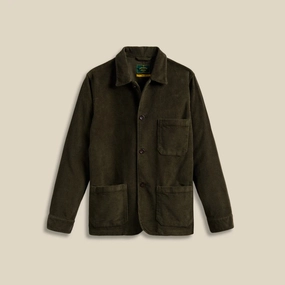 Labura Corduroy Jacket (Olive) AdjustableCuffs