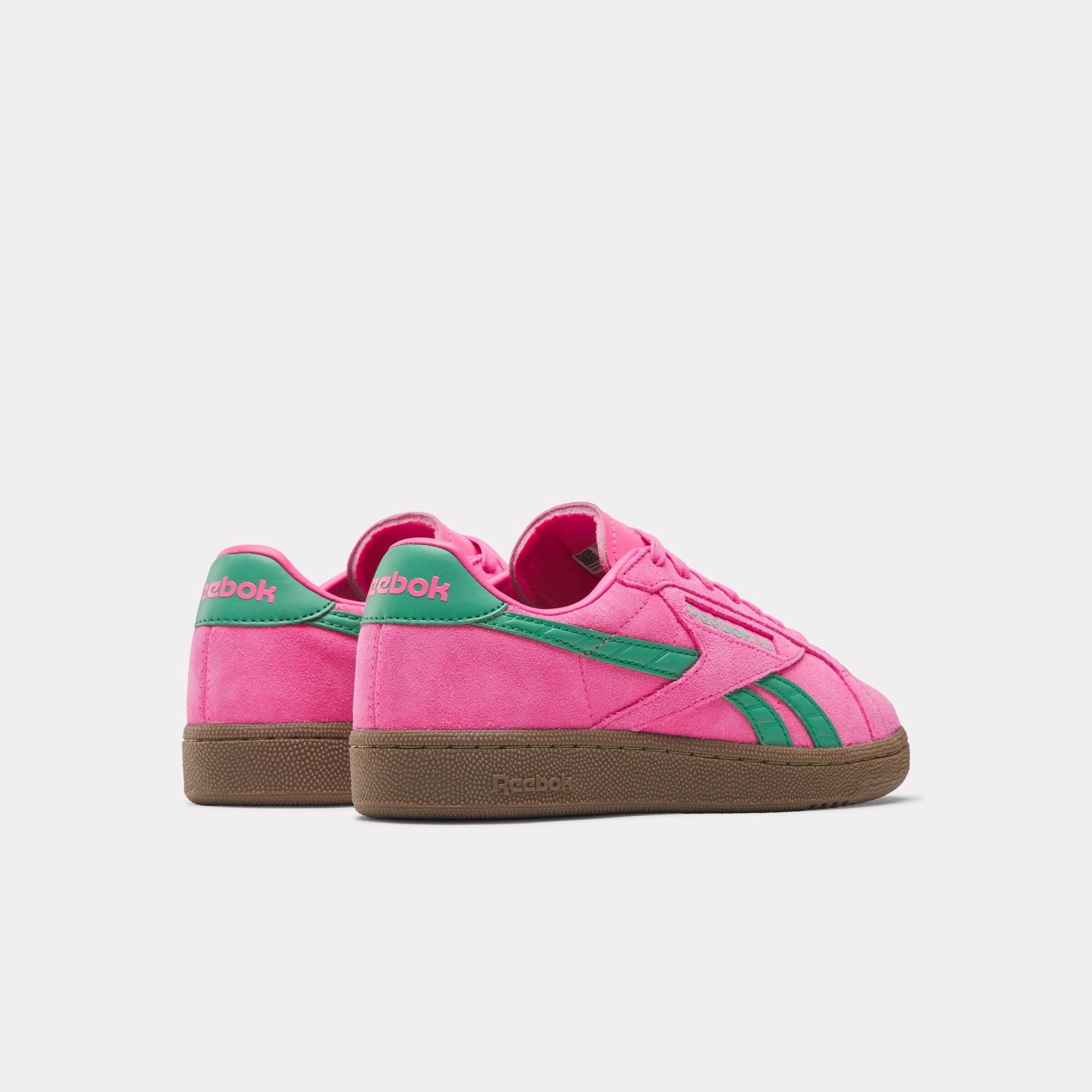 urban walks Heat Sealed Seams Club C Ground UK Shoes (Atomic Pink   Upgrade Green   Gum)