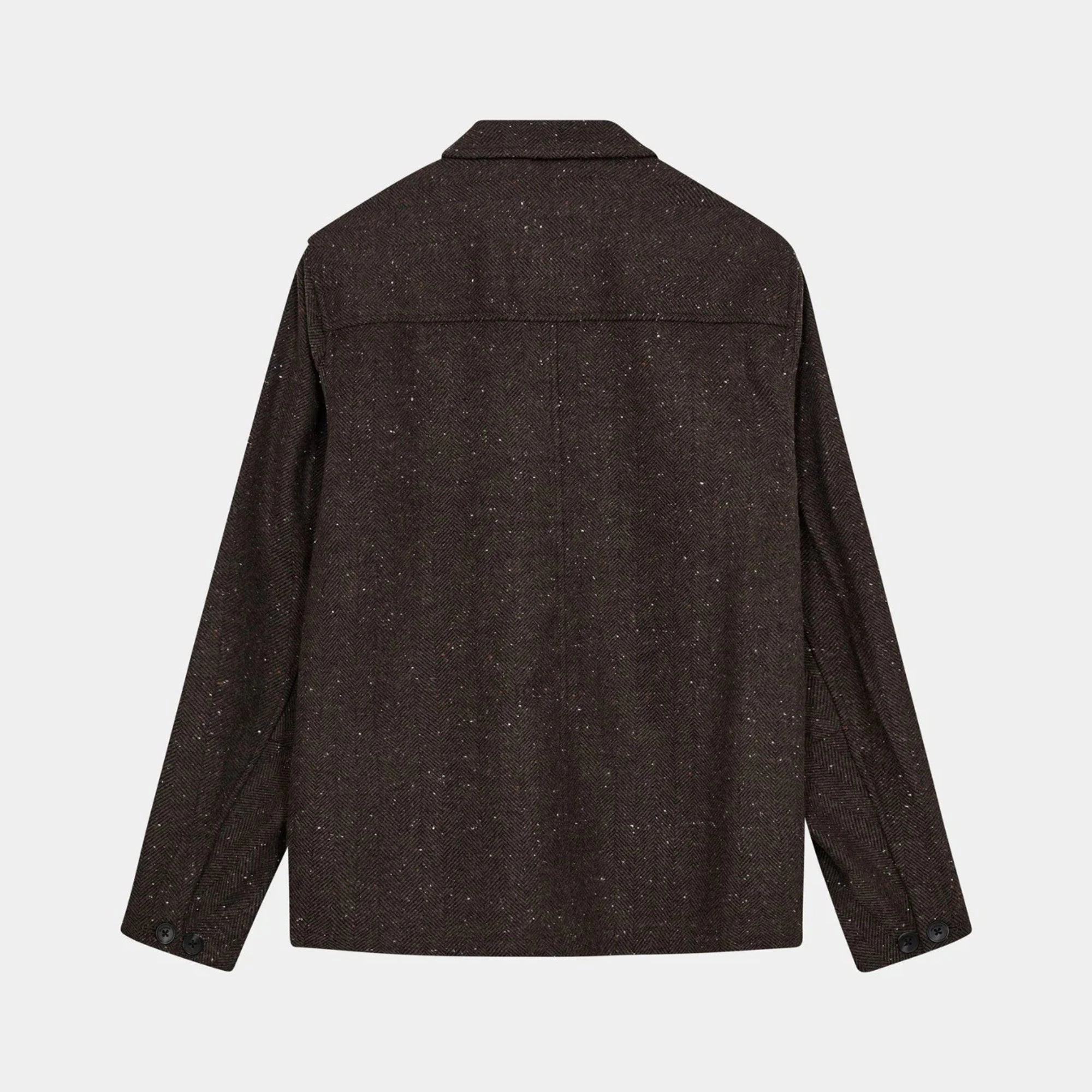 Akoscar Woolen Overshirt (Mulch) Mold Resistant Coating Go To Layer