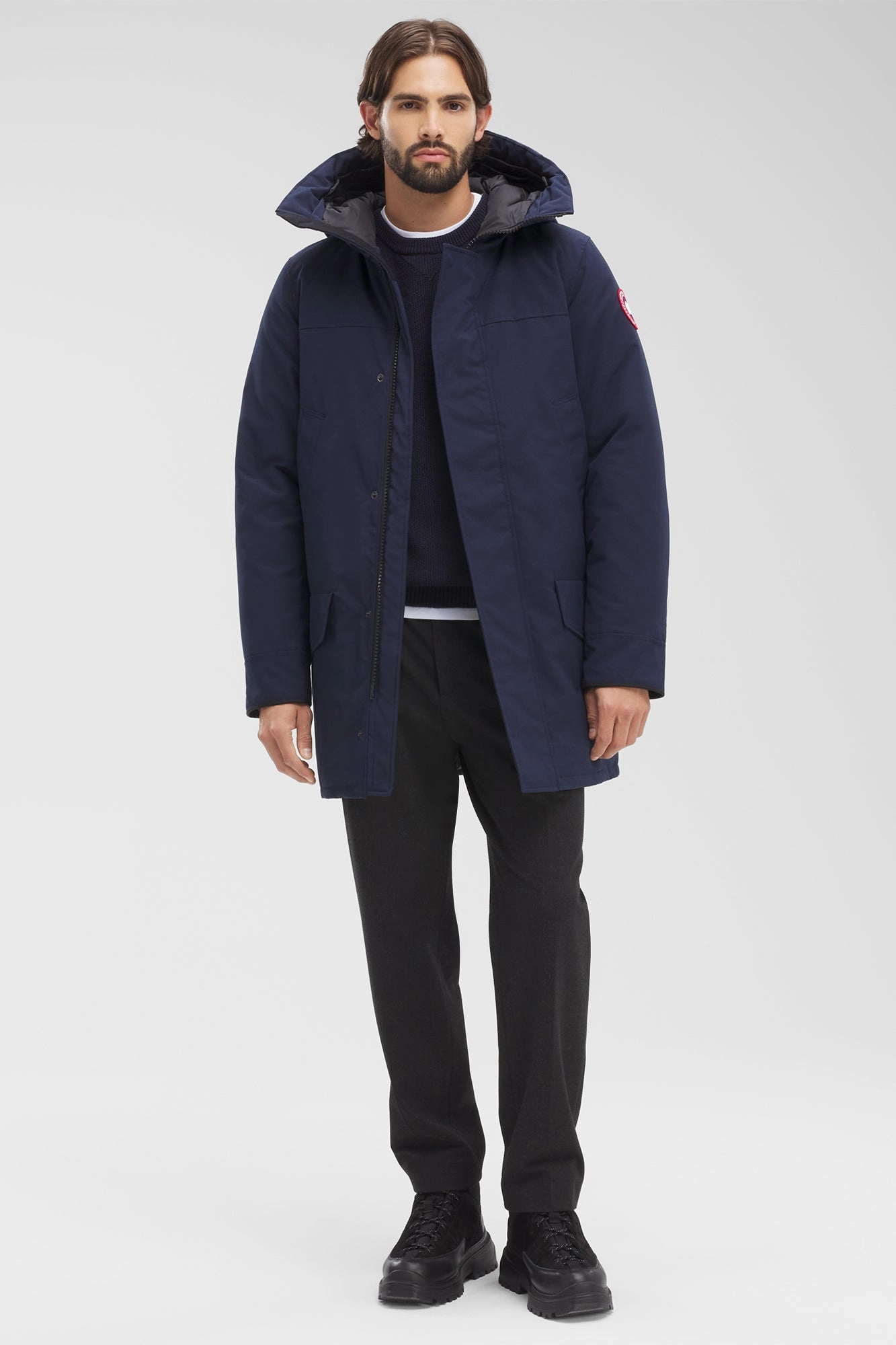 Reversible Style Casual Fit Layer Langford Parka