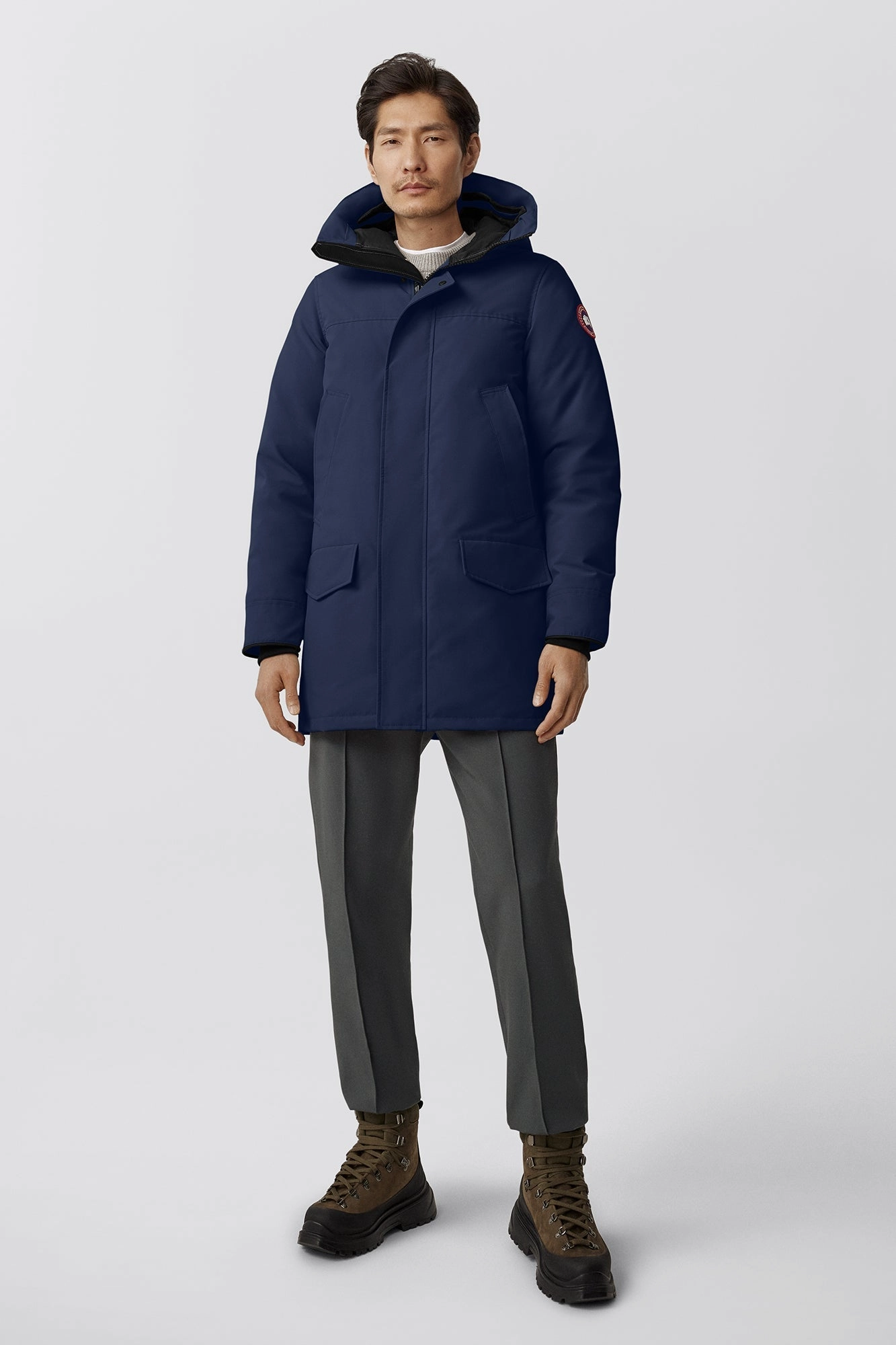 Langford Parka mesh ventilation Stitched Look