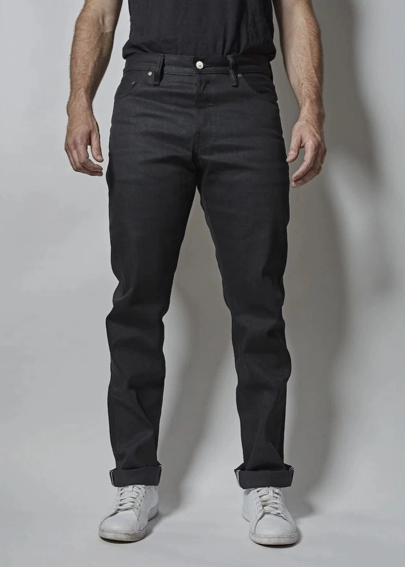 FITTED Underground D13.5 Standard Issue Taper Jean Black Quick Match