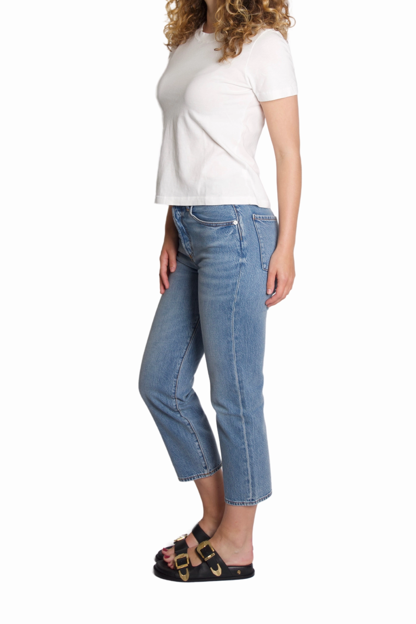 Hype Classic Crop in Tahoe Classic Gym Ready