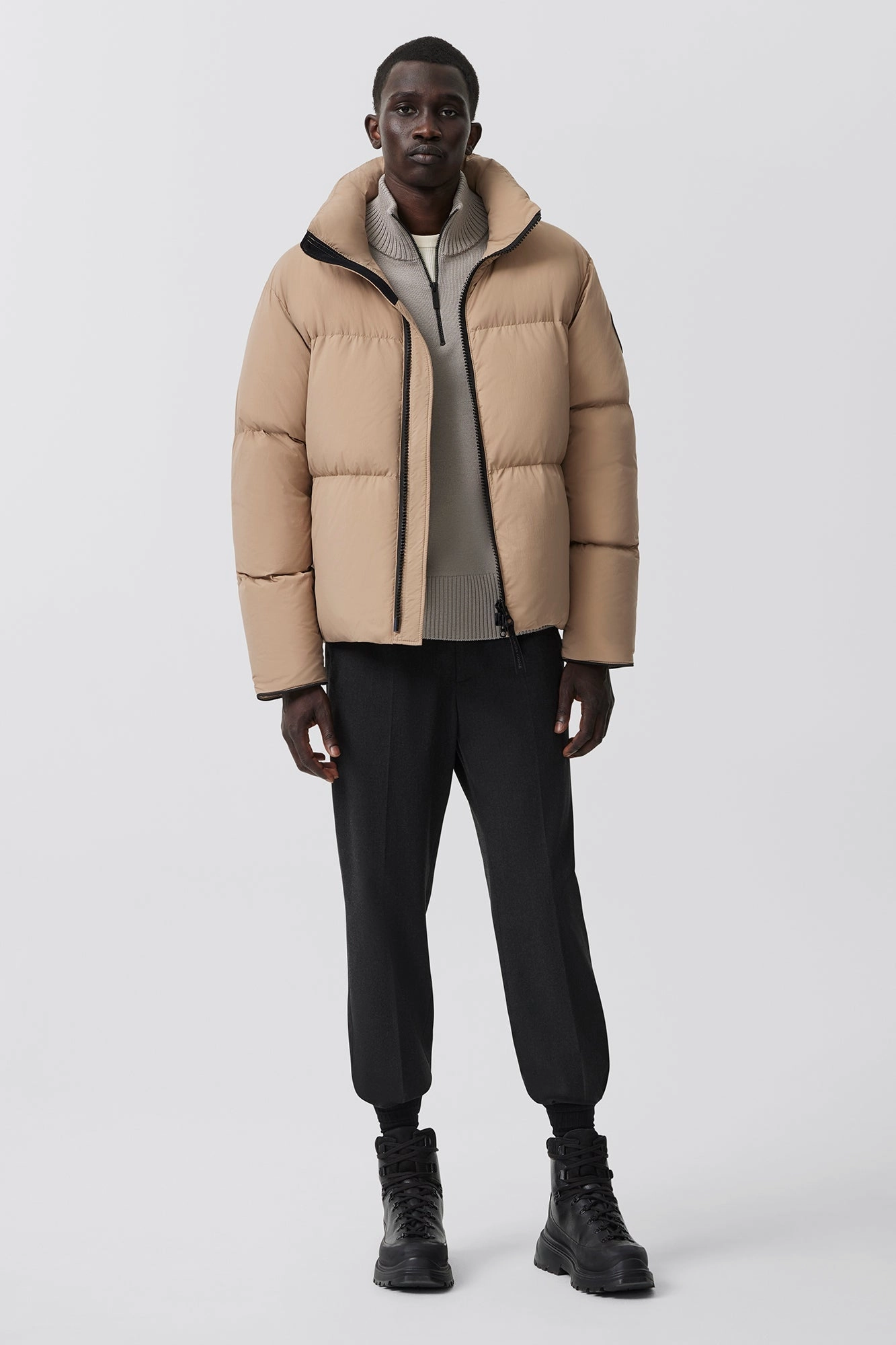 Lawrence Puffer Jacket Black Label snag resistant