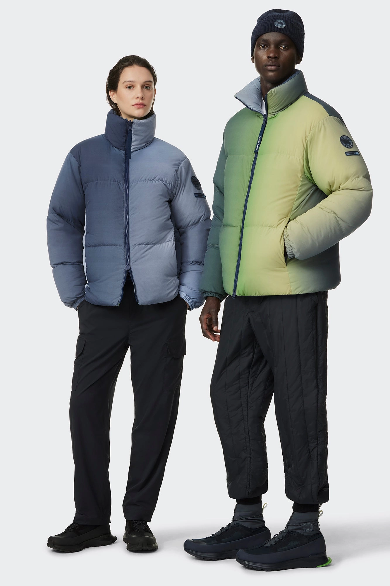 Heat Tech Fabric Lawrence Puffer Reversible Jacket for Concepts