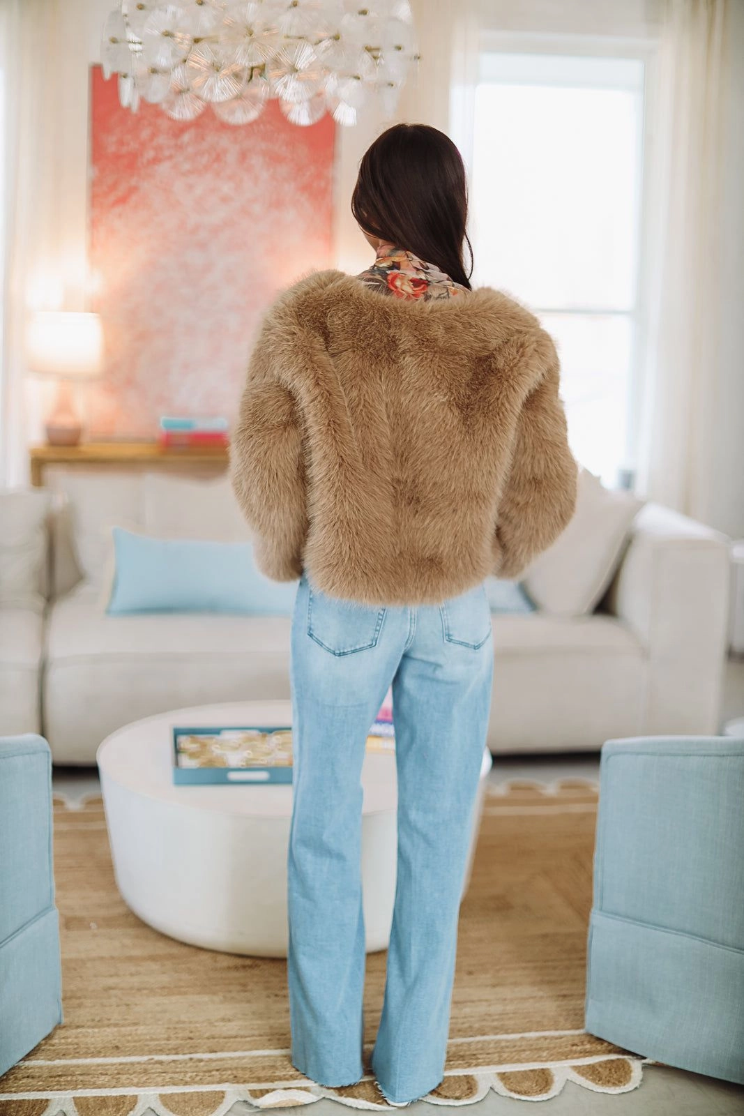 LoopwheelFabric On DND Cropped Jacket - Taupe