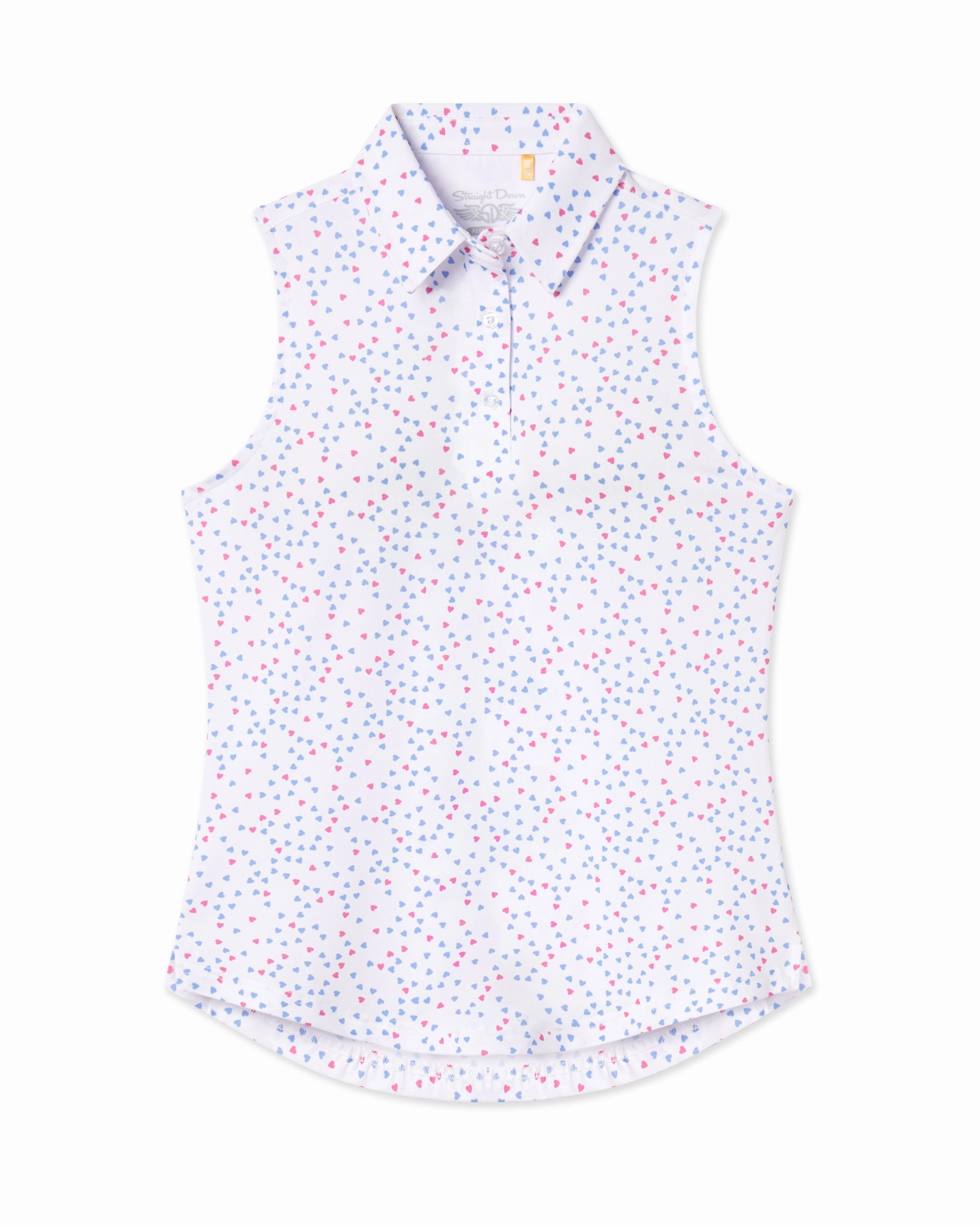 Cupid Sleeveless Polo - Carolina Soft Feel Sporty Elegance
