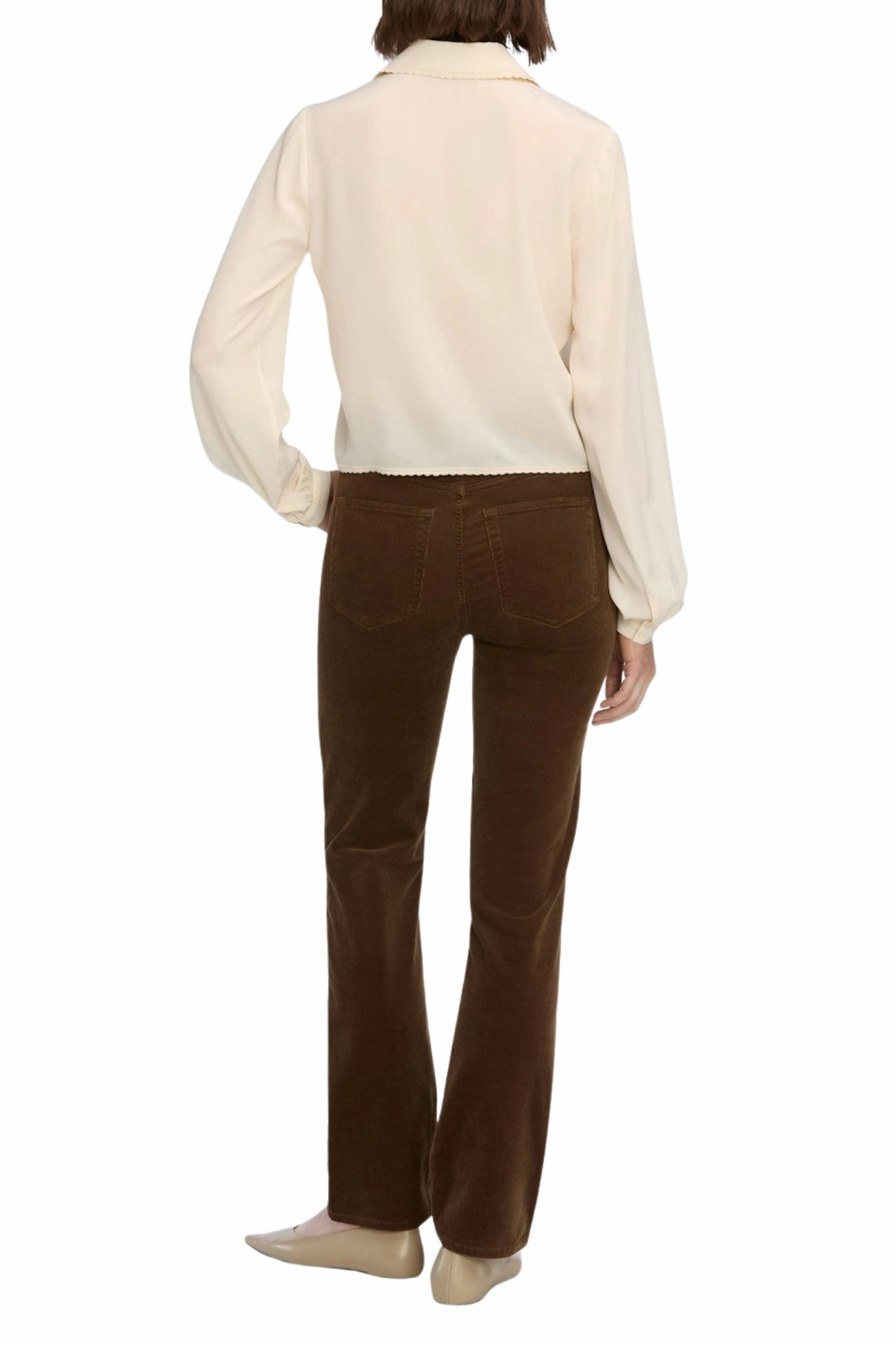 Water-resistant Form Fitting Le Sleek Straight in Bitter Chocolate Cord