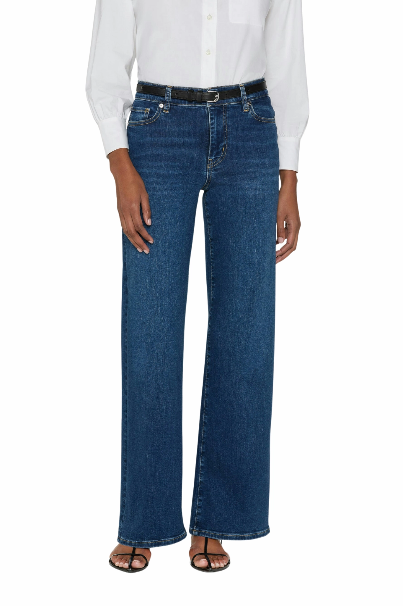 Sleek Fit Le Slim Palazzo in Femma