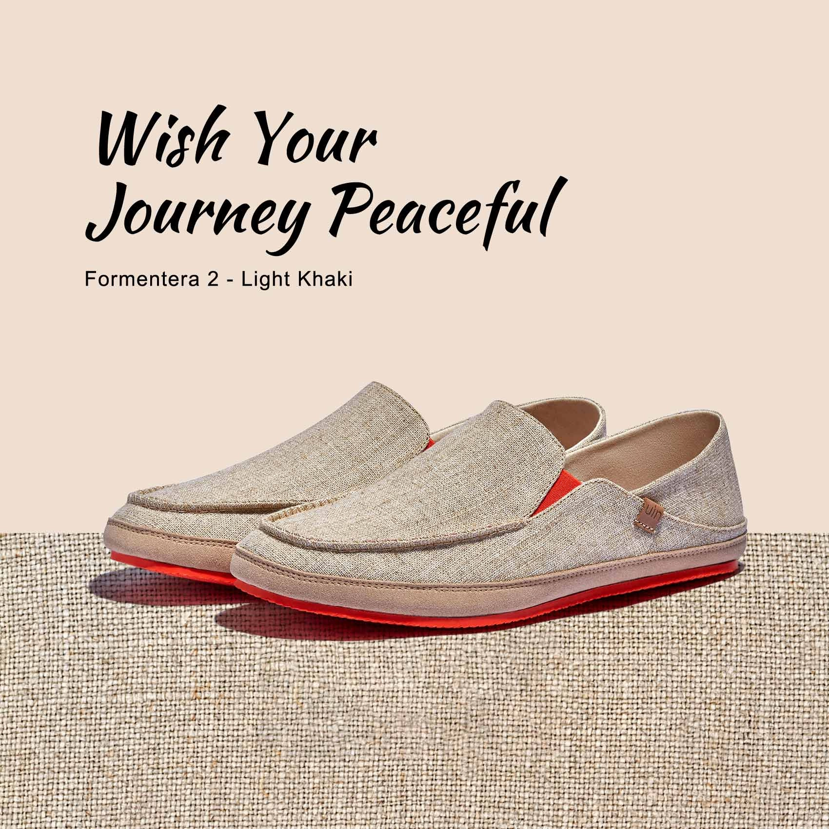 Heel Safe Fit Firm Light Khaki Formentera II Men