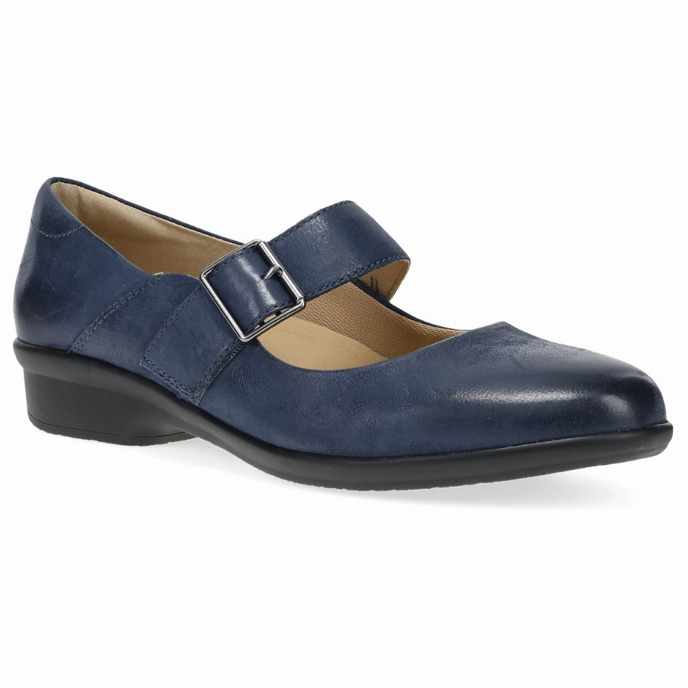 Flexible Support Luxe Look Collette Navy Burnished Nubuck