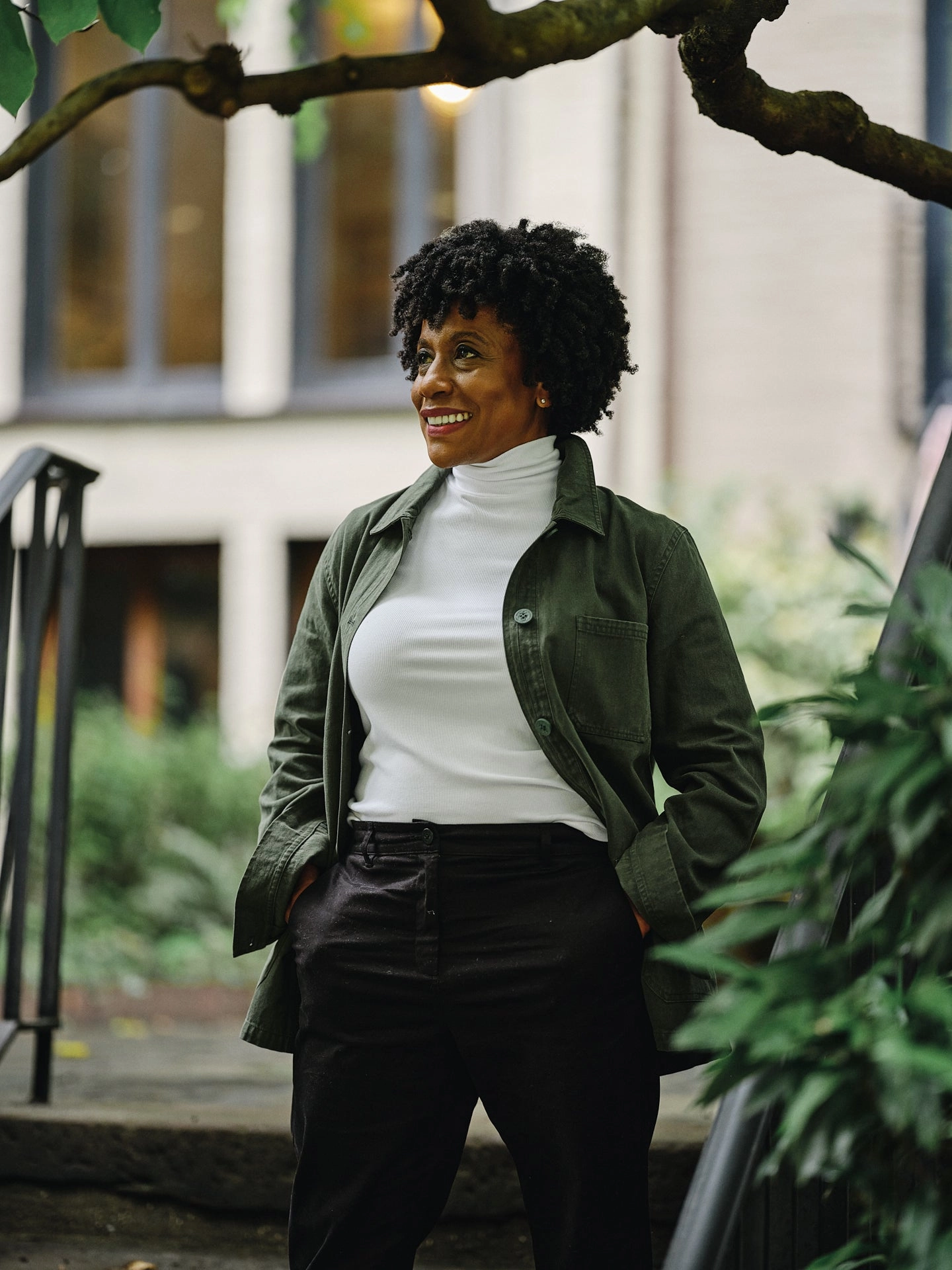 Chelsea Ribbed Knit Top in White TaglessCollars AntiPillingSurface