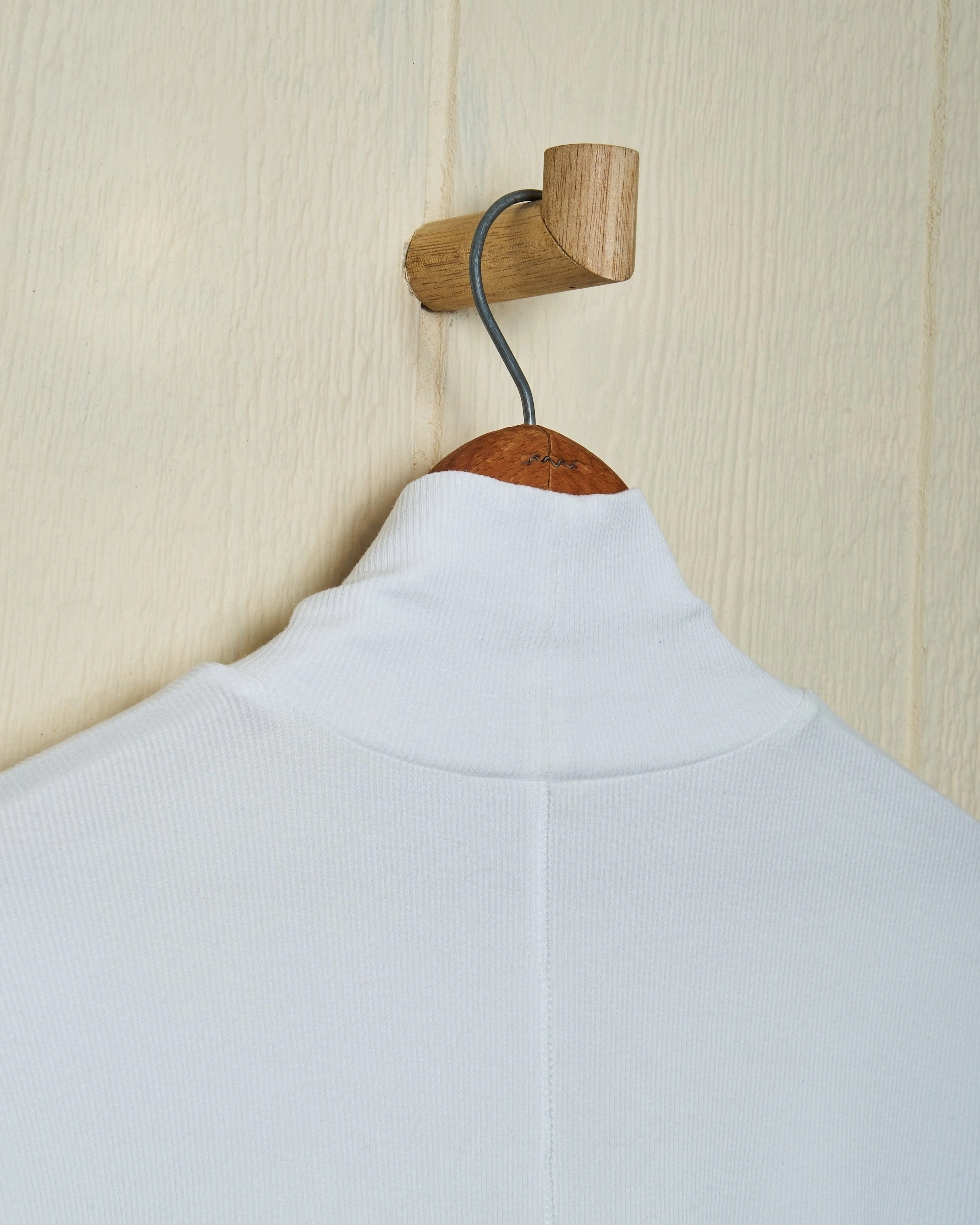 Formal Tank Chelsea Ribbed Knit Top in White