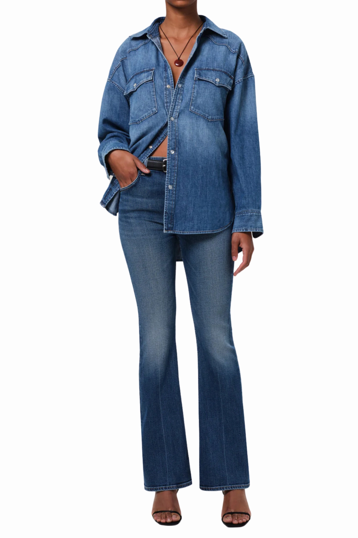 Lilah in Abalone 32.5" Timeless Look All Fit Style