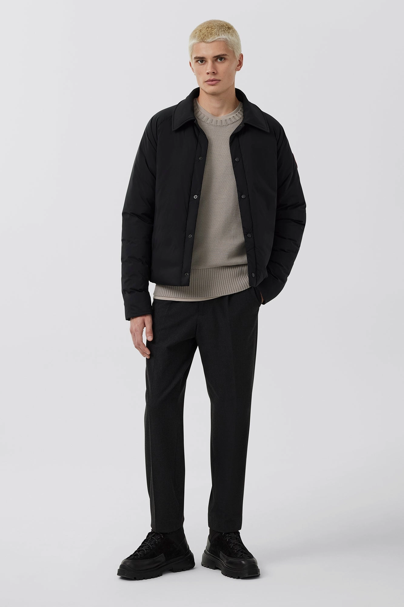 Lodge Coach Jacket Microfiber texture