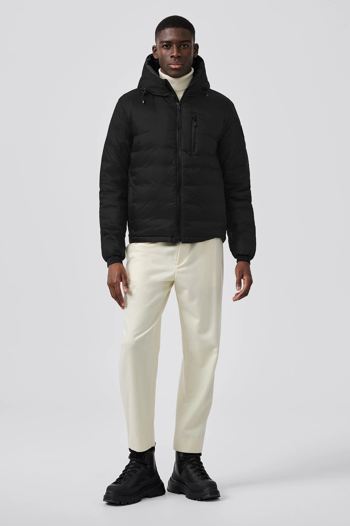 Lodge Hoody Black Label Glossy Finish WindResistant Coating