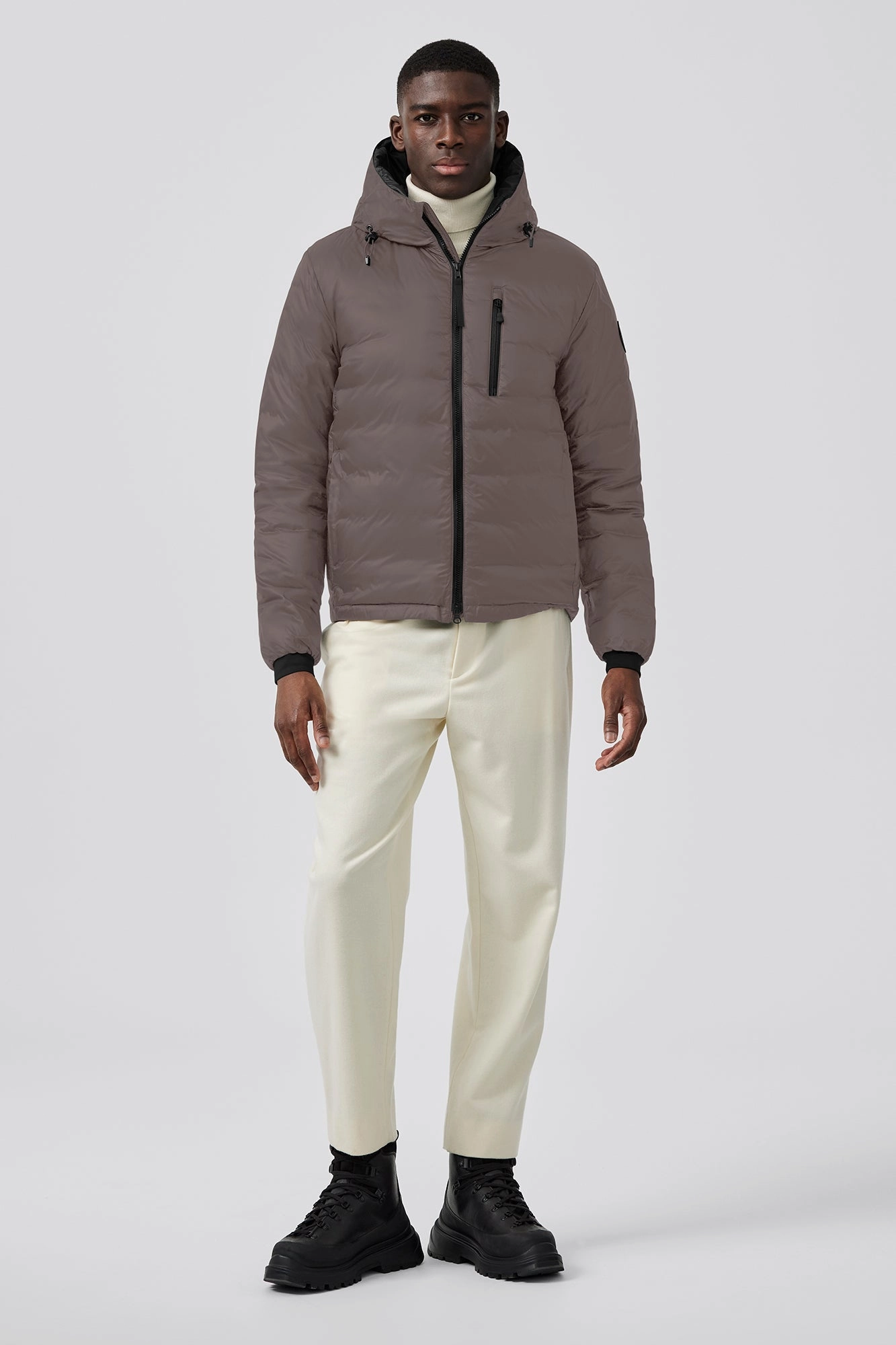 PFC Free Waterproofing On The Go Layer Lodge Hoody Black Label