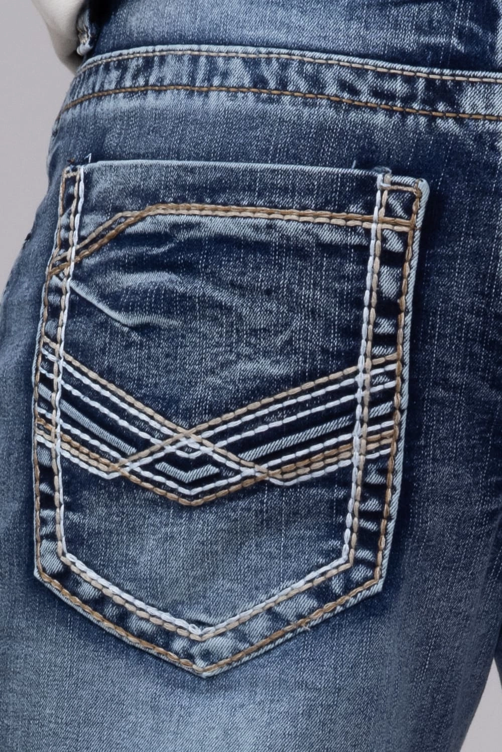 Holiday Vibes Stretch Versatile Everyday Wear True Luck Ramsey Straight Stretch Jeans for Men | TL19150017