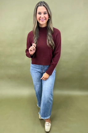 Velvet Ember Turtleneck Self Fabric Tie Closure Built In Odor Control