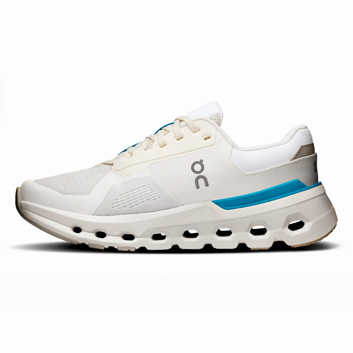 On Running Women's Cloudrunner 2 White/Horizon High Abrasion Zones Torsional Stability System