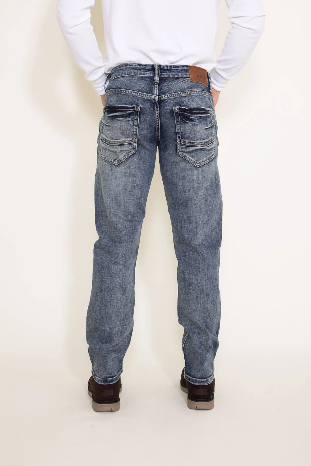 1897 Original Max Straight Fit Jeans for Men | 2106-MAX Creative Look Elegant Road Trip