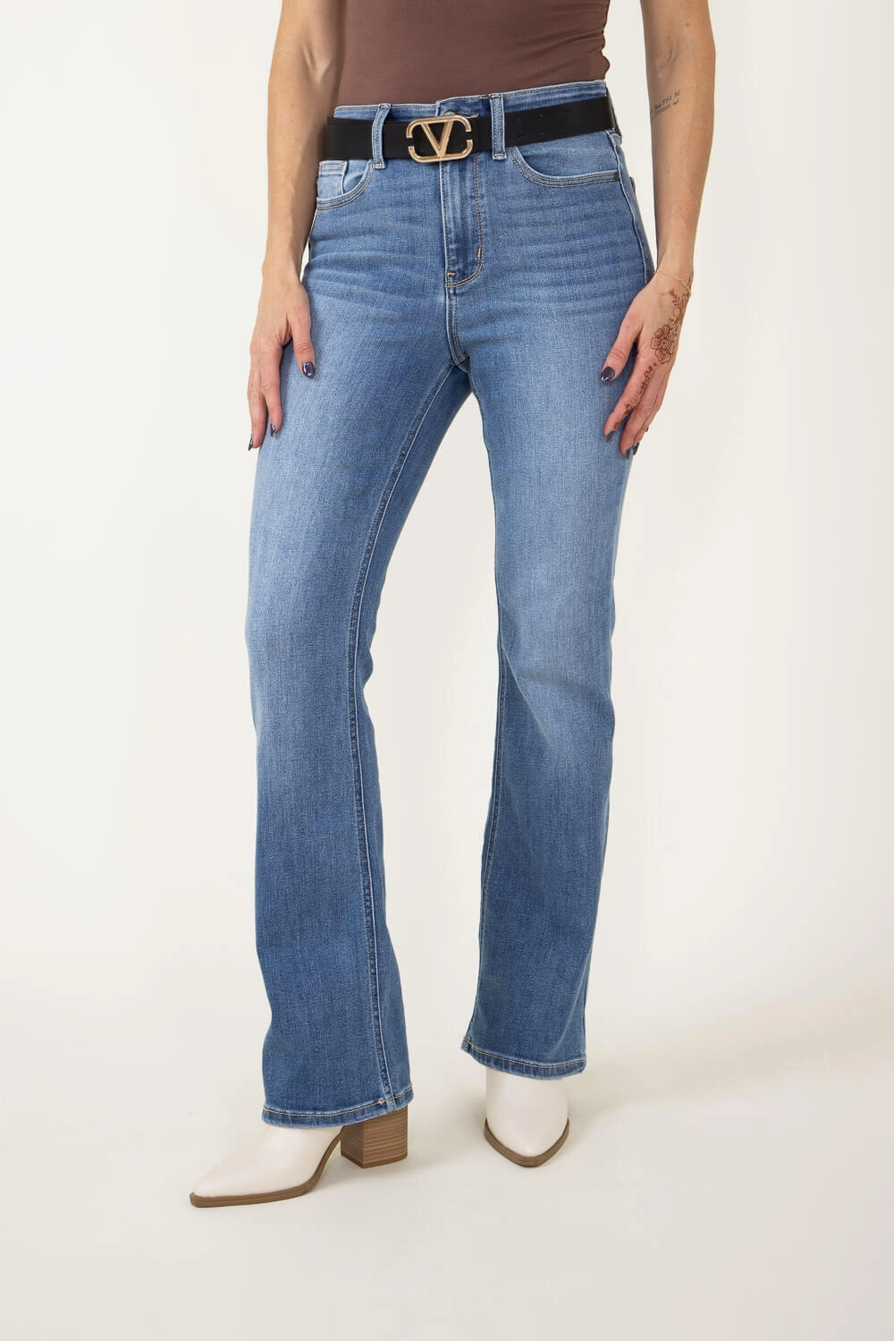 Judy Blue High Rise Bootcut Jeans for Women | 82515REG Chill Attire