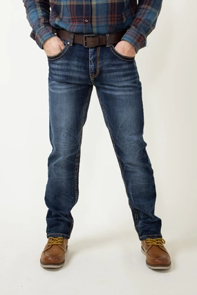 Relaxed Comfort True Luck Marc Straight Jeans for Men | TL22032907
