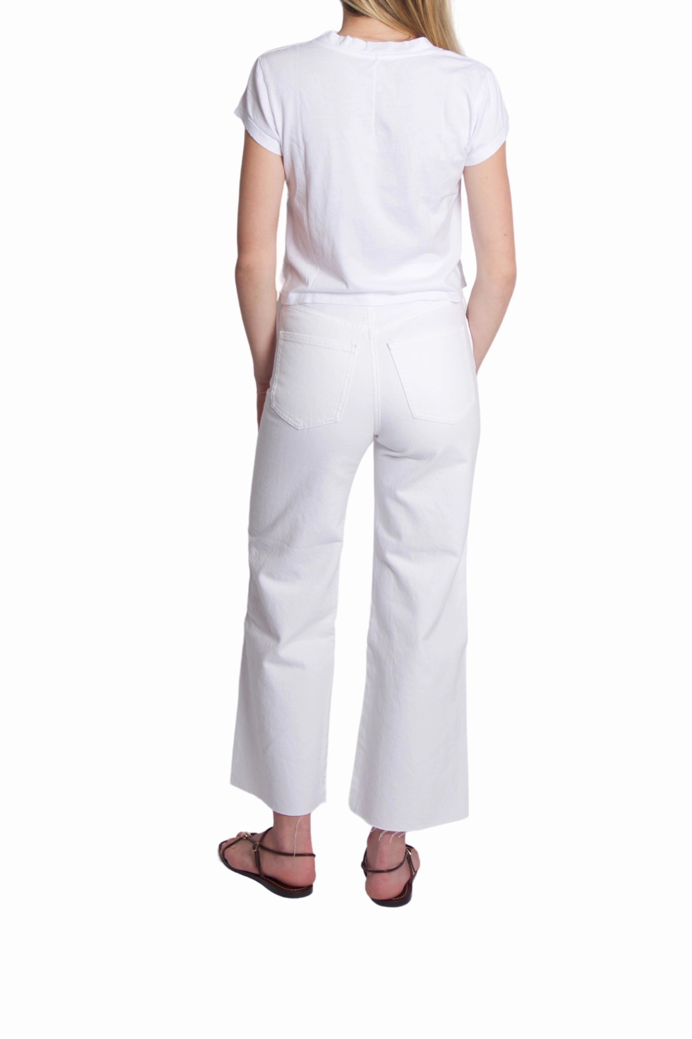 Reliable Fit Parent Style Evening Stroll Festival Outfit Taylor Crop in White