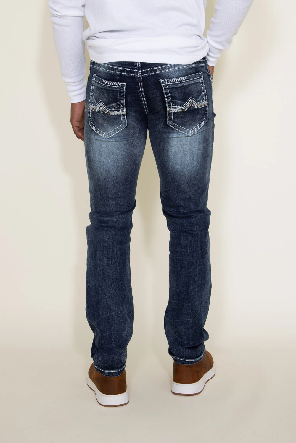 Date Night Sustainable True Luck Baker Straight Jeans for Men | TL19350401