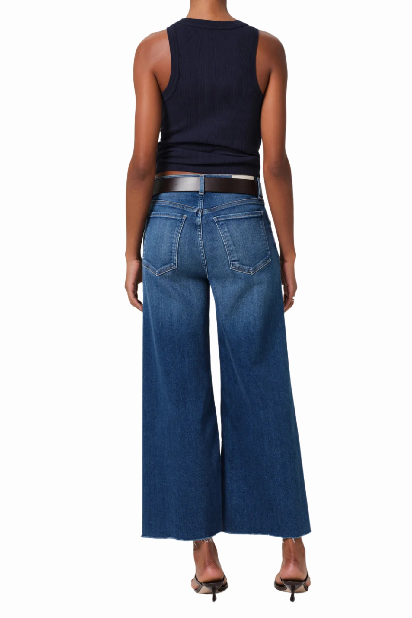 Chill Mode Spring Mood Brunch Outfit Formal Lyra Crop Wide Leg in Ambry