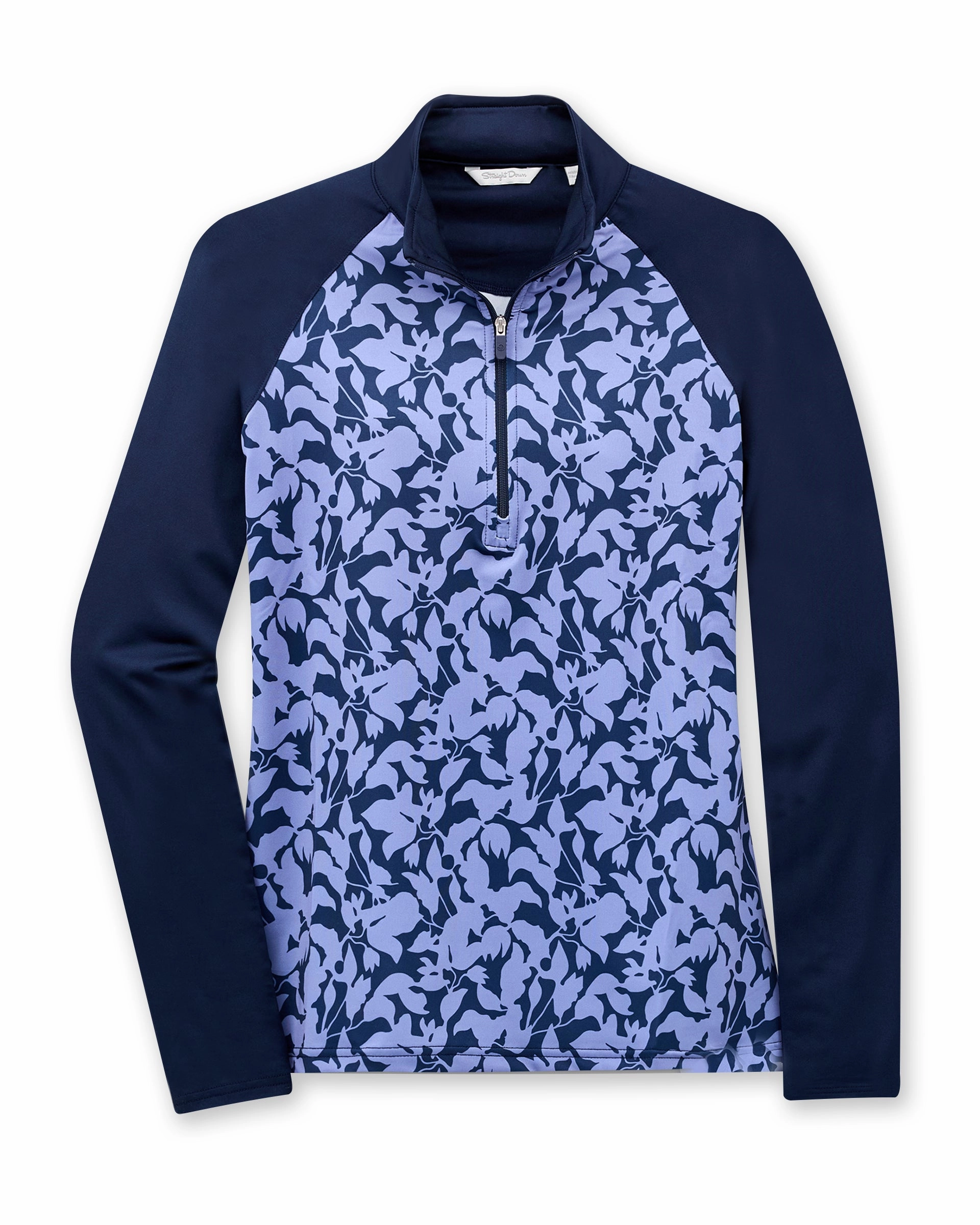 material trend Mabel Quarter Zip - New Indigo