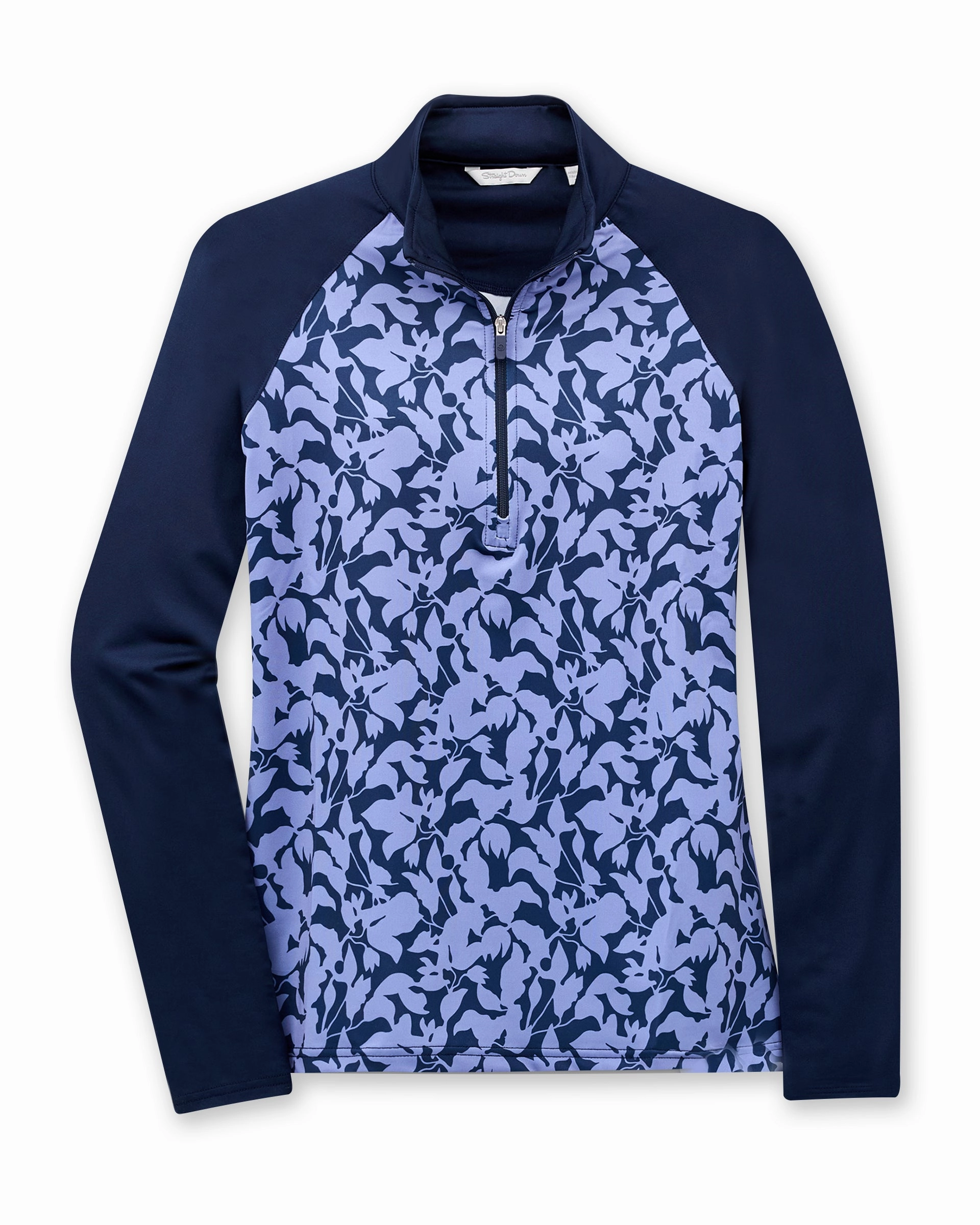 Active Wear Look Mabel Quarter Zip - New Indigo