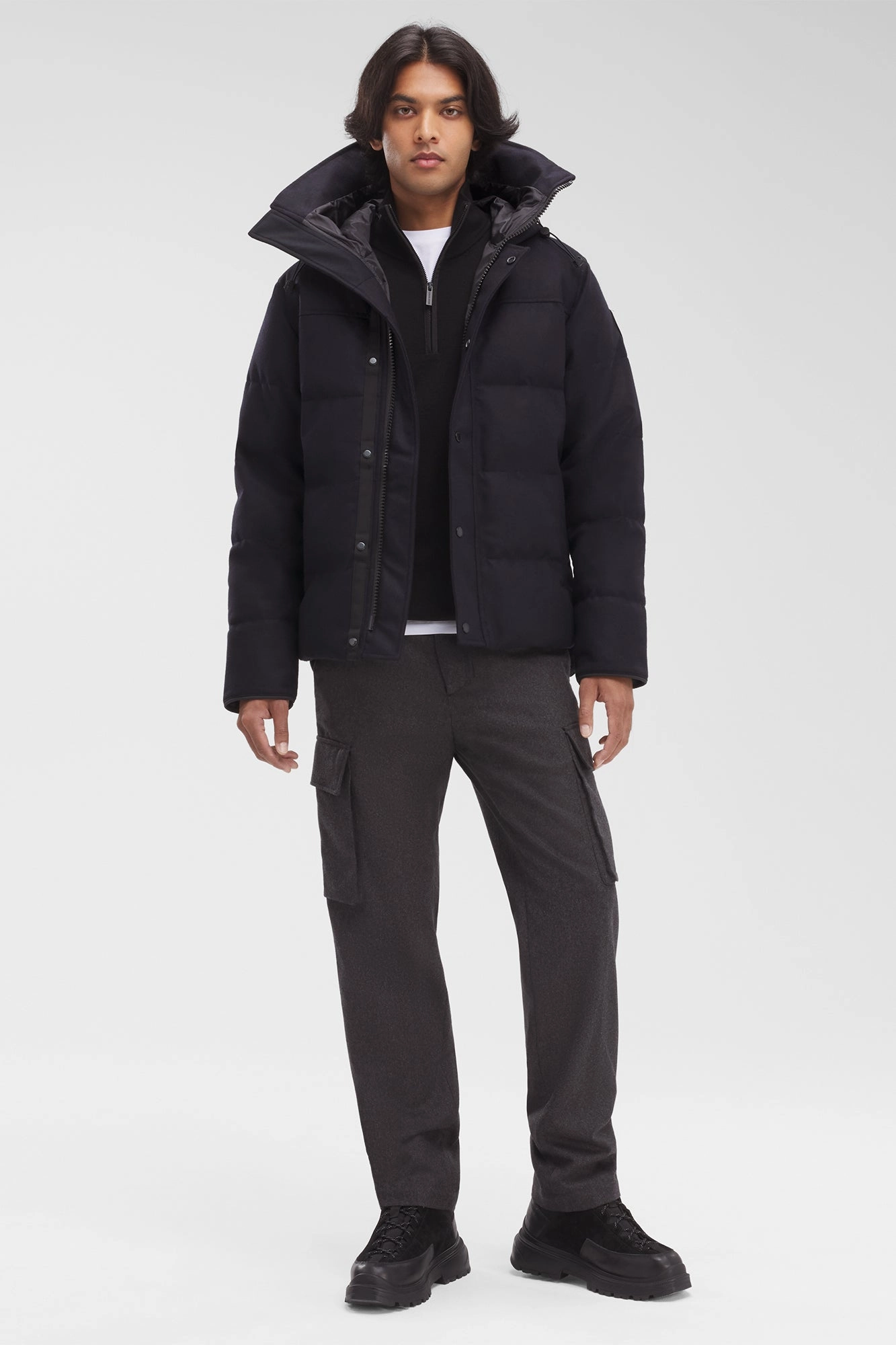 Compact Storage TemperatureRegulating Fabric MacMillian Parka Wool