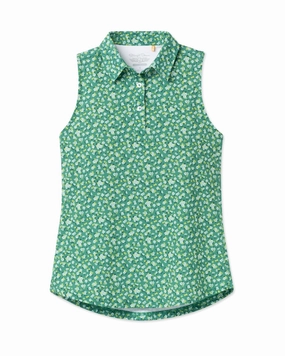 Magnolia Sleeveless Polo - Verde Comfort Design